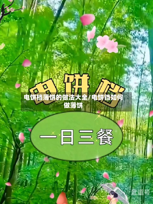 电饼档薄饼的做法大全/电饼铛如何做薄饼