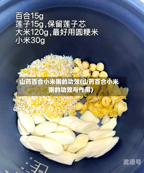山药百合小米粥的功效(山药百合小米粥的功效与作用)
