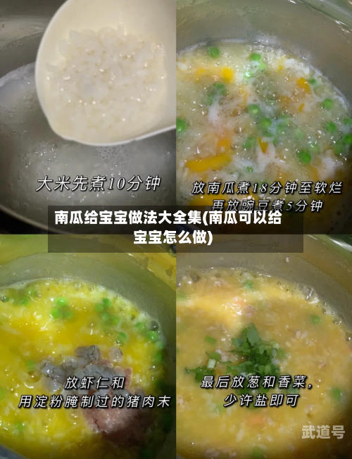 南瓜给宝宝做法大全集(南瓜可以给宝宝怎么做)