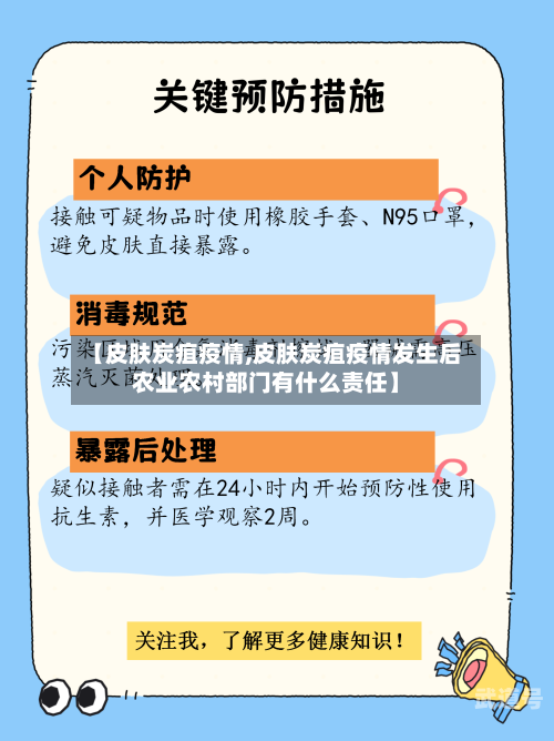 【皮肤炭疽疫情,皮肤炭疽疫情发生后农业农村部门有什么责任】