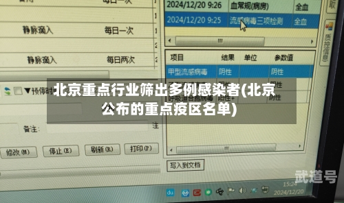北京重点行业筛出多例感染者(北京公布的重点疫区名单)