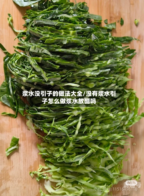 浆水没引子的做法大全/没有浆水引子怎么做浆水放醋吗