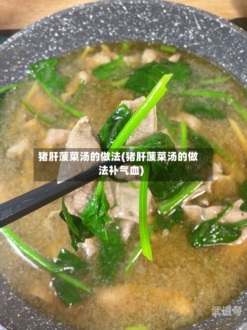猪肝菠菜汤的做法(猪肝菠菜汤的做法补气血)