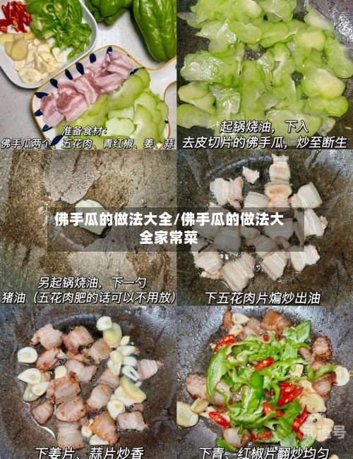 佛手瓜的做法大全/佛手瓜的做法大全家常菜