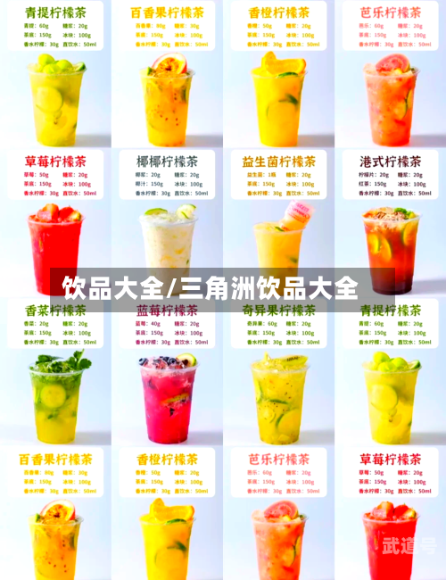 饮品大全/三角洲饮品大全