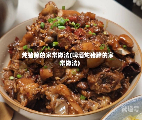 炖猪蹄的家常做法(啤酒炖猪蹄的家常做法)