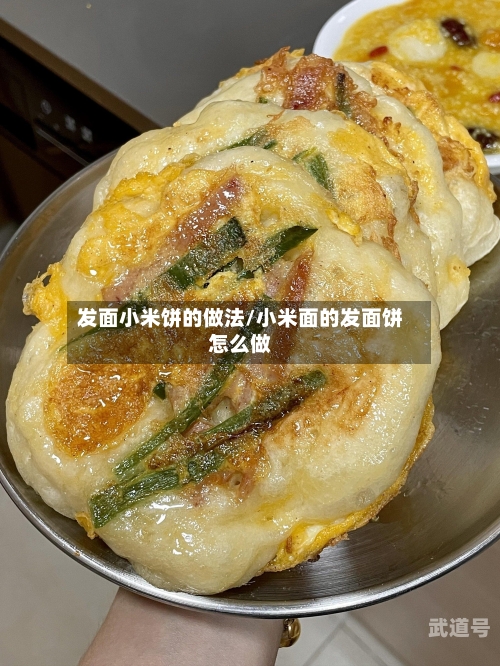 发面小米饼的做法/小米面的发面饼怎么做