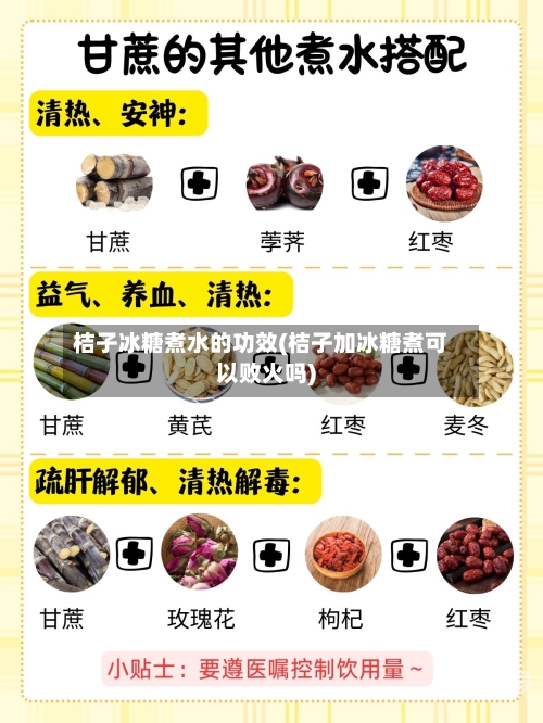 桔子冰糖煮水的功效(桔子加冰糖煮可以败火吗)