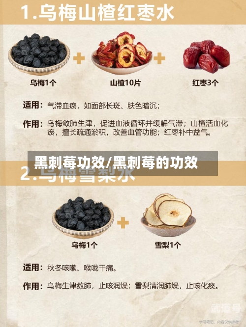 黑刺莓功效/黑刺莓的功效