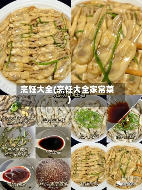 烹饪大全(烹饪大全家常菜)