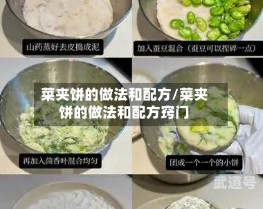 菜夹饼的做法和配方/菜夹饼的做法和配方窍门