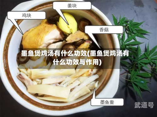 墨鱼煲鸡汤有什么功效(墨鱼煲鸡汤有什么功效与作用)