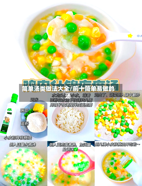 简单汤类做法大全/前十简单易做的汤