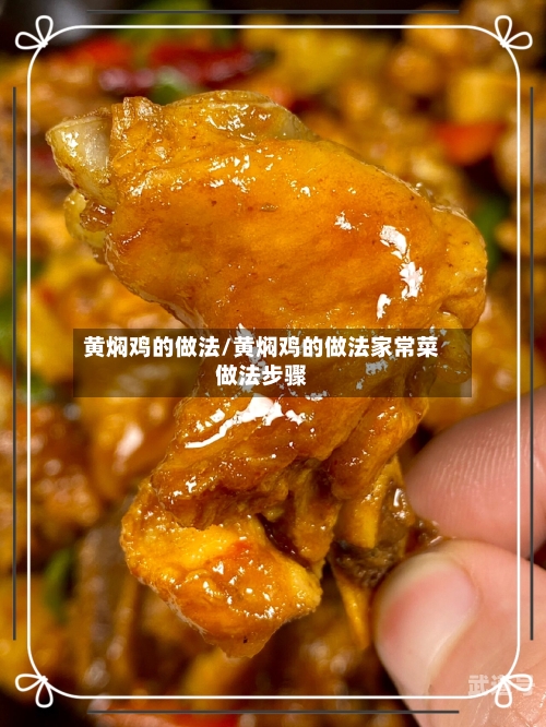 黄焖鸡的做法/黄焖鸡的做法家常菜做法步骤