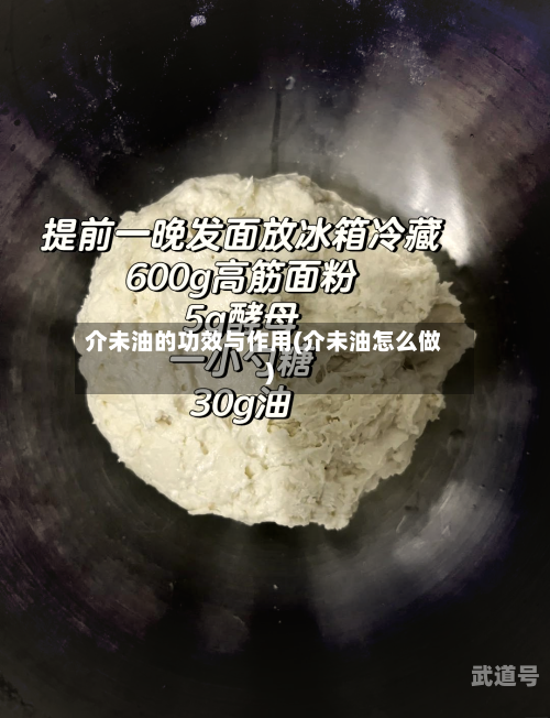 介未油的功效与作用(介未油怎么做)
