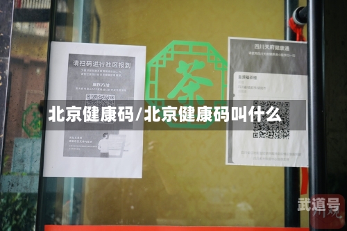 北京健康码/北京健康码叫什么-第3张图片