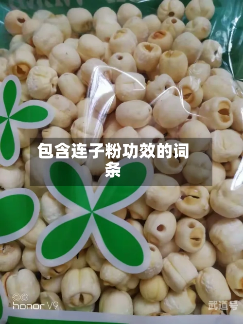 包含连子粉功效的词条