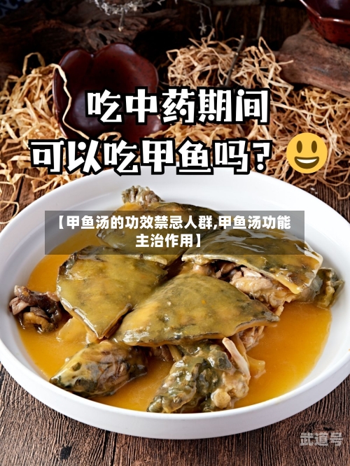 【甲鱼汤的功效禁忌人群,甲鱼汤功能主治作用】
