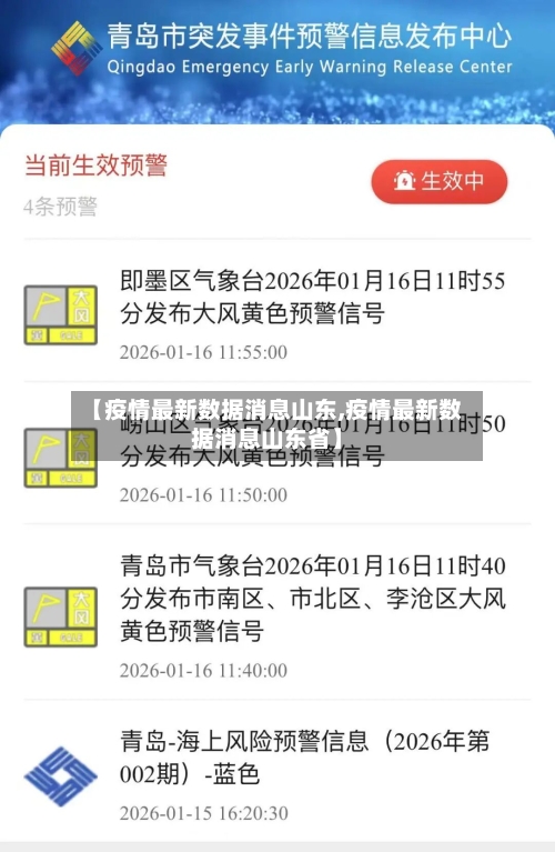【疫情最新数据消息山东,疫情最新数据消息山东省】