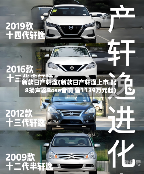 新款日产轩逸(新款日产轩逸上市 配8扬声器Bose音响 售1139万元起)