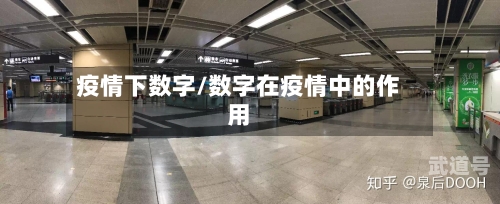 疫情下数字/数字在疫情中的作用