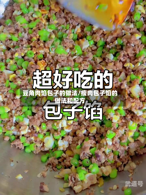 豆角肉馅包子的做法/瘦肉包子馅的做法和配方