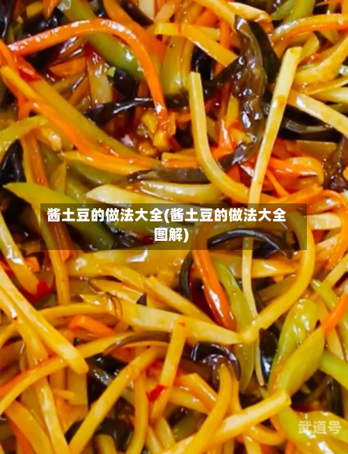 酱土豆的做法大全(酱土豆的做法大全图解)
