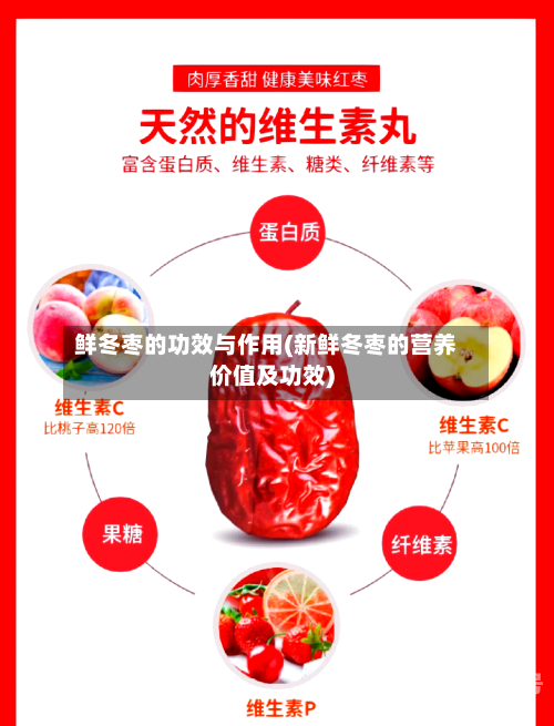 鲜冬枣的功效与作用(新鲜冬枣的营养价值及功效)
