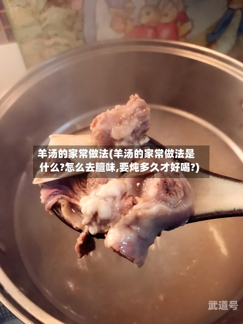 羊汤的家常做法(羊汤的家常做法是什么?怎么去膻味,要炖多久才好喝?)