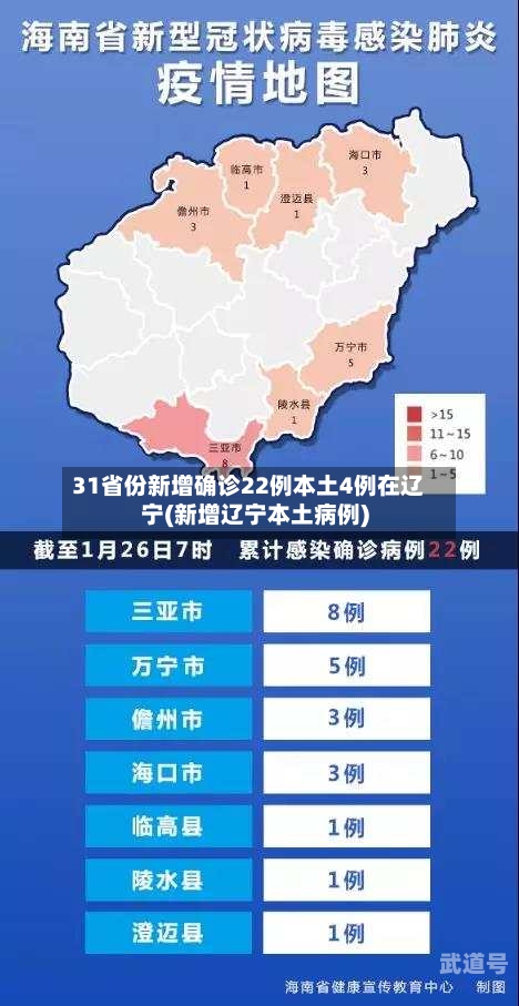 31省份新增确诊22例本土4例在辽宁(新增辽宁本土病例)