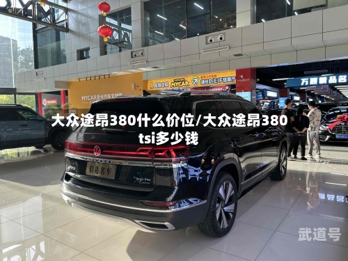 大众途昂380什么价位/大众途昂380 tsi多少钱