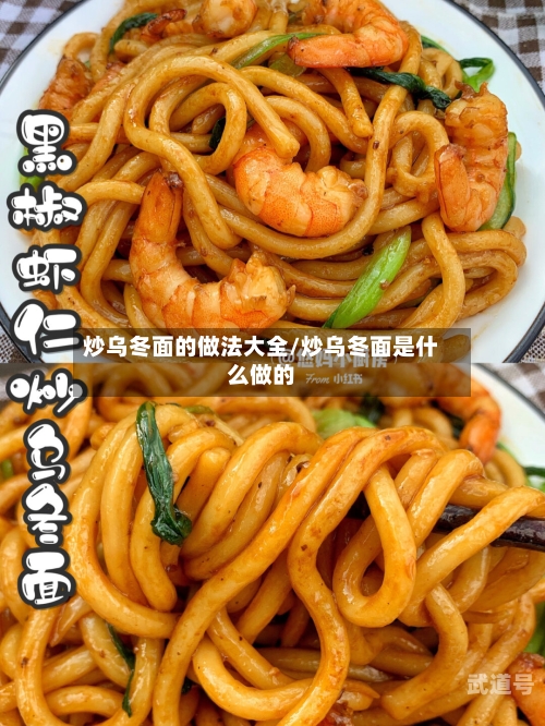 炒乌冬面的做法大全/炒乌冬面是什么做的