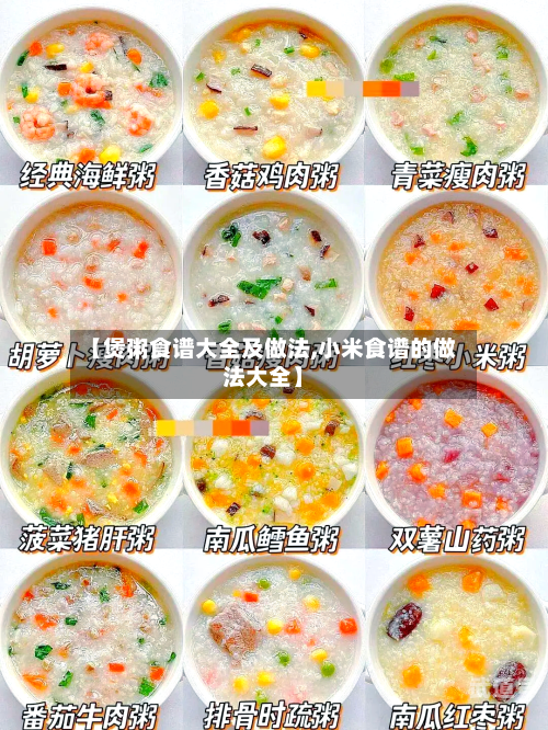 【煲粥食谱大全及做法,小米食谱的做法大全】