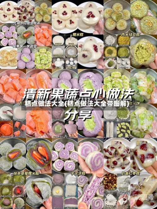 糕点做法大全(糕点做法大全带图解)