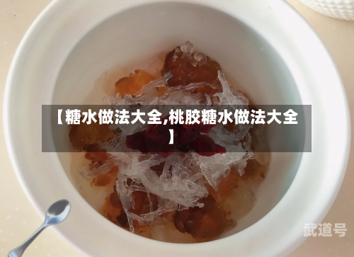 【糖水做法大全,桃胶糖水做法大全】