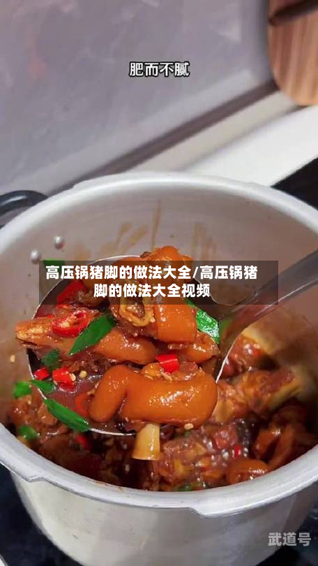 高压锅猪脚的做法大全/高压锅猪脚的做法大全视频